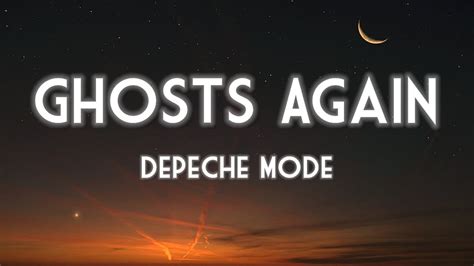 depeche mode ghosts again lyrics deutsch